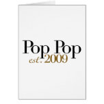 Pop Pop Est. 2009 Cards