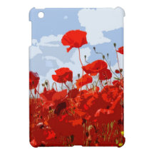 POPPIES 6 iPad MINI COVERS