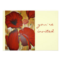 poppies- invited