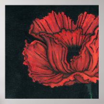 Poppy by Patricia Corron Posters