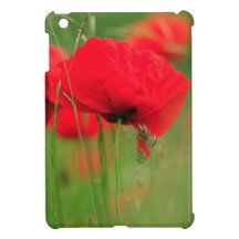 Poppy Field iPad Mini Cases