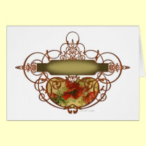 Poppy Scroll Banner cards