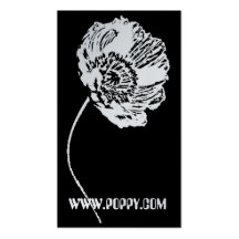 Poppy Simplicity Business Card