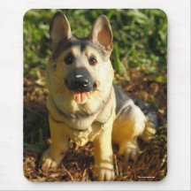 Porcelain Dog Mousepads