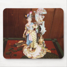Porcelain Lady Mouse Pads