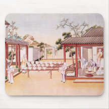 Porcelain Making (w/c on paper) Mousepads