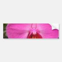 Porchid Red Bumper Sticker