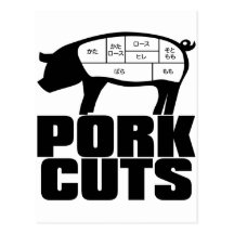 Pork_Cuts Post Cards
