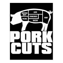 Pork_Cuts Postcard