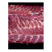 Pork Ribs Post Card