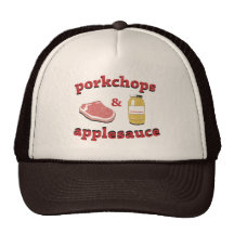 porkchops & applesauce mesh hats