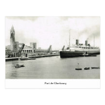 Port de Cherbourg Post Card