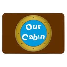 Porthole Stateroom Door Marker Rectangle Magnet