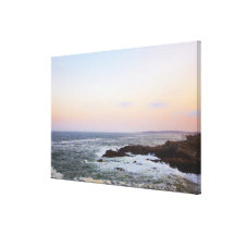 Portland Head and view to Atlantic Ocean Canvas Print