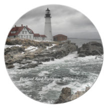 Portlandhead Lighthouse Plate