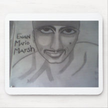 Portrait #2 of Evan Mouse Pads