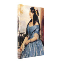 Portrait Of A Lady ~ Lord Frederick Leighton Canvas Prints