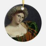 Portrait of a Woman Inspired by Lucretia Ornament