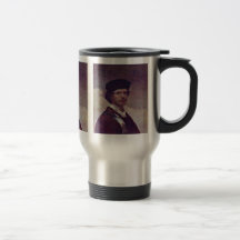 Portrait Of A Young Man With Fur Cap And Cuirass Coffee Mugs