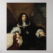 Portrait of Antoine de Ratabon, 1660 Print