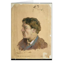 Portrait of Anton Chekhov cards