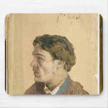 Portrait of Anton Chekhov Mouse Pad