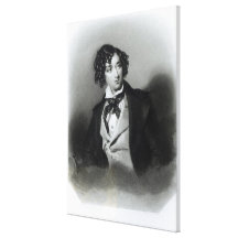 Portrait of Benjamin Disraeli Esquire  M.P. Gallery Wrap Canvas