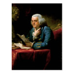 Portrait of Benjamin Franklin Postcard