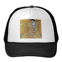 Portrait of Block-Bauer 2 by Gustav Klimt Mesh Hats
