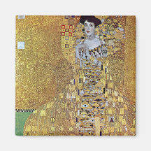 Portrait of Block-Bauer 2 by Gustav Klimt Refrigerator Magnets
