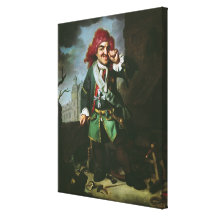 Portrait of Clemens Perkeo Canvas Prints