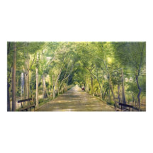 Portrait of Duchamp hills of ol Dushan Tappe Personalized Photo Card