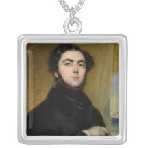 Portrait of Eugene Sue  1837 Necklaces