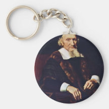 Portrait Of Jacob Trip By Maes Nicolaes Keychains