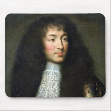 Portrait of Louis XIV Mousepad