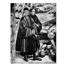 Portrait of Luca Signorelli and Fra Angelico Post Cards
