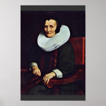 Portrait Of Margaretha De Geer, Wife Of Jacob Trip Posters