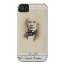 Portrait of Michael Faraday (1791-1867) (albumen p Case-Mate iPhone 4 Case