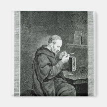 Portrait of Michel Nostradamus Magnets