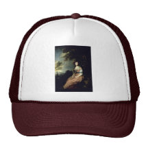 Portrait Of Mrs. Richard B. Sheridan By Thomas Gai Trucker Hats