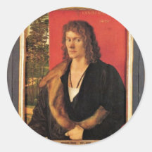 Portrait Of Oswald Krell By Albrecht Dürer Sticker