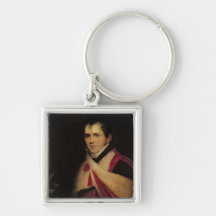 Portrait of Rev. Edward Daniel Clarke  c.1822 Key Chain