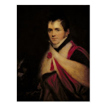 Portrait of Rev. Edward Daniel Clarke  c.1822 Postcard