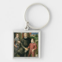 Portrait of the artist's family, Minerva Key Chain