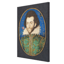 Portrait of the Earl of Pembroke, 1617 Canvas Prints
