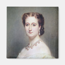 Portrait of the Empress Eugenie Refrigerator Magnets