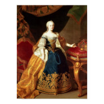 Portrait of the Empress Maria Theresa posters