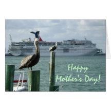 Portside View No. 2 Mothers Day Card