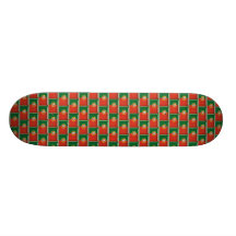 Portugal flag 3D pattern Skate Deck