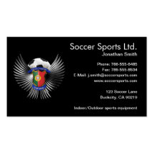 Portugal Soccer Champions Business Cards